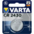 Батарейка Varta ELECTRONICS CR2430 BL1 Lithium 3V (6430) (1/10/100) (1 шт.) Varta PRIMARY LITHIUM CR2430 (06430101401)