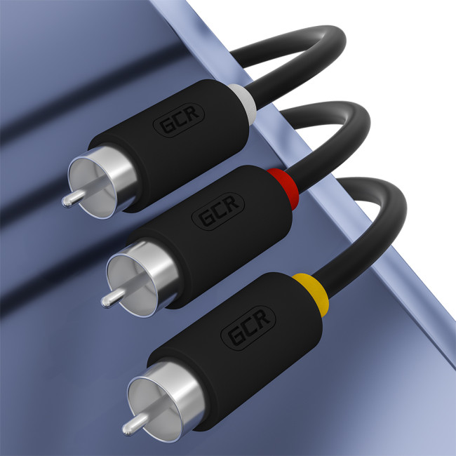 Кабель-переходник аудио jack 3,5mm / RCA Greenconnect GCR-53202 Кабель-переходник аудио jack 3,5mm / RCA Greenconnect GCR-53202