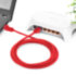 Greenconnect Патч-корд прямой 0.3m, UTP кат.5e, красный, позолоченные контакты, 24 AWG, литой, GCR-LNC04-0.3m, ethernet high speed 1 Гбит/с, RJ45, T568B Greenconnect RJ45(m) - RJ45(m) Cat. 5e U/UTP PVC 0.3м красный