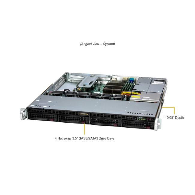 Серверная платфоорма SuperMicro SYS-511R-M (bundle2) Серверная платфоорма SuperMicro SYS-511R-M (bundle2)