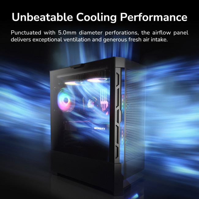 Корпус ПК без блока питания Cougar  CGR-5ZD1B-RGB