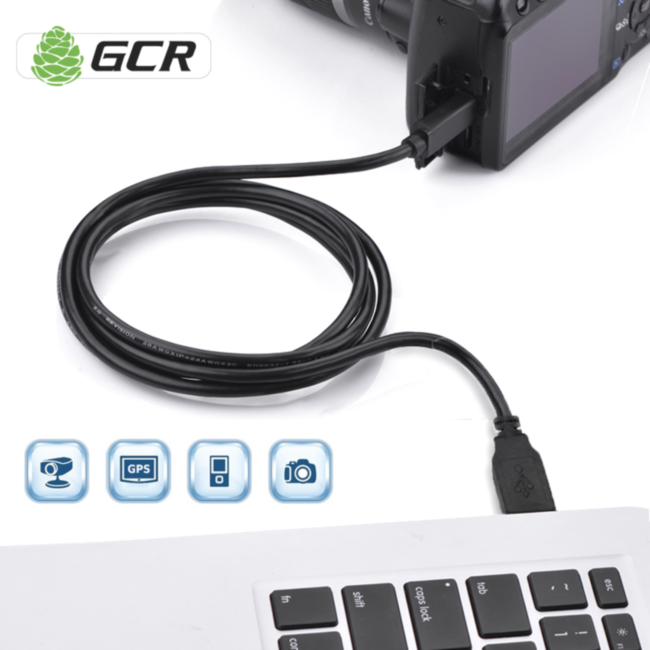 Greenconnect Кабель 1.8m USB 2.0, AM/mini 5P, черный, 28/28 AWG, экран, армированный, морозостойкий Greenconnect  USB 2.0 Type-AM - miniUSB 1.8м Greenconnect Кабель 1.8m USB 2.0, AM/mini 5P, черный, 28/28 AWG, экран, армированный, морозостойкий Greenconnect  USB 2.0 Type-AM - miniUSB 1.8м