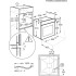 Встраиваемый духовой шкаф Electrolux EOF5H50BX