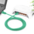 Greenconnect Патч-корд прямой 0.15m, UTP кат.5e, зеленый, позолоченные контакты, 24 AWG, литой, GCR-LNC05-0.15m, ethernet high speed 1 Гбит/с, RJ45, T568B Greenconnect RJ45(m) - RJ45(m) Cat. 5e U/UTP PVC 0.15м зелёный