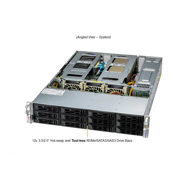 Серверная платформа SuperMicro SYS-620C-TN12R (bundle3) Серверная платформа SuperMicro SYS-620C-TN12R (bundle3)