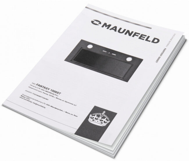 Кухонная вытяжка MAUNFELD Maunfeld Fantasy 1000ST 60 Black Glass Кухонная вытяжка MAUNFELD Maunfeld Fantasy 1000ST 60 Black Glass