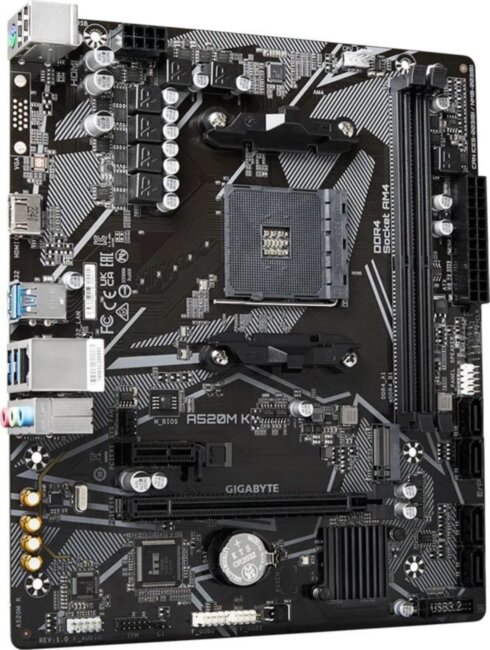 Материнская плата Gigabyte A520M K V2