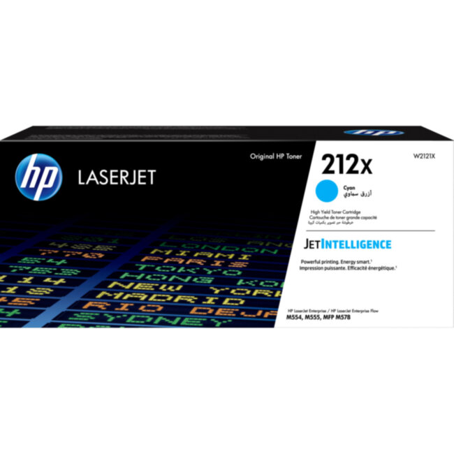 Тонер-картридж HP LaserJet 212X Cyan (W2121X)