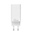 Сетевое зарядное устройство Vention на 3 порта 65W USB (C+C+A) 2.4A Белый Vention FEDW0-EU