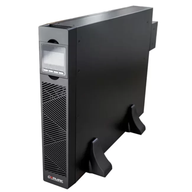 ИБП Ермак Онлайн стоечный 2U, 10000 ВА/10000 Вт, EPO, USB, RS-232, без внутр. АКБ, ШхГхВ 440х625х86.5мм., вес 18кг. ЕРМАК СБП ЕРМАК 220-220.10-Р