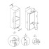 Встраиваемый холодильник MAUNFELD Maunfeld MBF193NFWGR Inverter