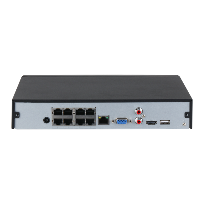 8-канальный IP-видеорегистратор с PoE 4K Dahua DHI-NVR2108HS-8P-I2 8-канальный IP-видеорегистратор с PoE 4K Dahua DHI-NVR2108HS-8P-I2