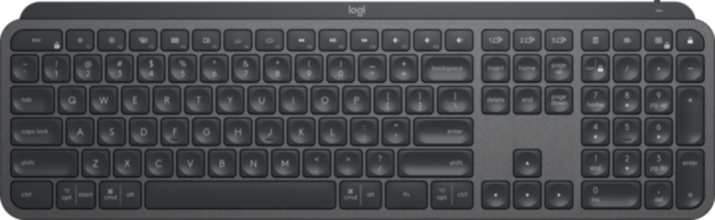 Клавиатура Logitech Wireless MX Keys Advanced Illuminated Keyboard Graphite
