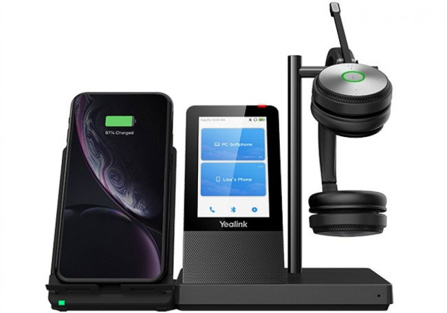 Гарнитура беспроводная Yealink WH66 Dual UC Гарнитура беспроводная Yealink WH66 Dual UC