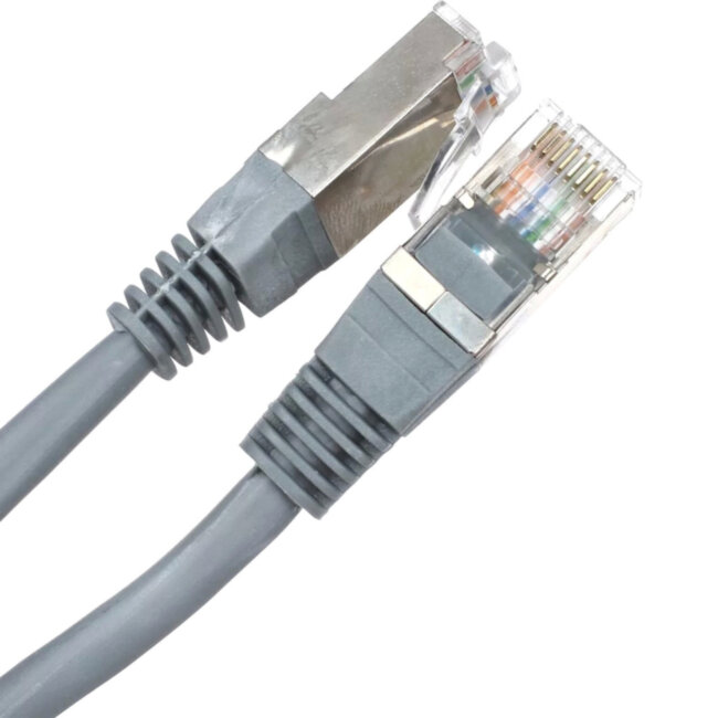 Патчкорд литой Telecom  FTP кат.5e 10m VCOM NA102-FTP-C5E-10M