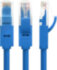 Greenconnect Патч-корд прямой 1.5m, UTP кат.5e, синий, позолоченные контакты, 24 AWG, литой, GCR-LNC01-1.5m, ethernet high speed 1 Гбит/с, RJ45, T568B Greenconnect RJ45(m) - RJ45(m) Cat. 5e U/UTP PVC 1.5м синий