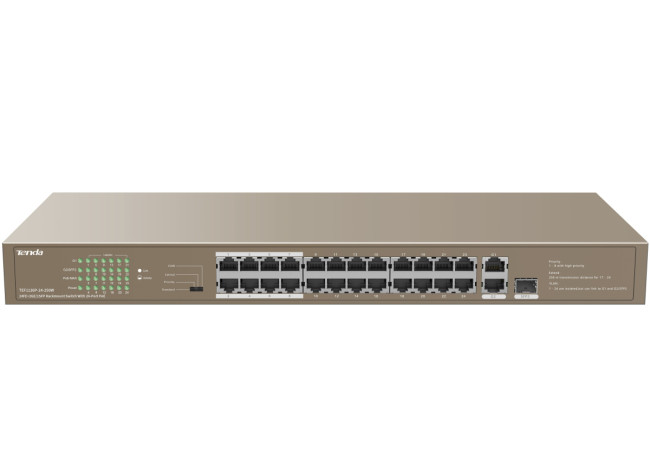 Коммутатор Tenda TEF1126P-24-250W