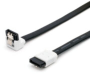 Кабель SATA 3.0, 0.5 м, угловой, защелка, черный ATcom SATA (m) - SATA (m) 0.5 м Кабель SATA 3.0, 0.5 м, угловой, защелка, черный ATcom SATA (m) - SATA (m) 0.5 м