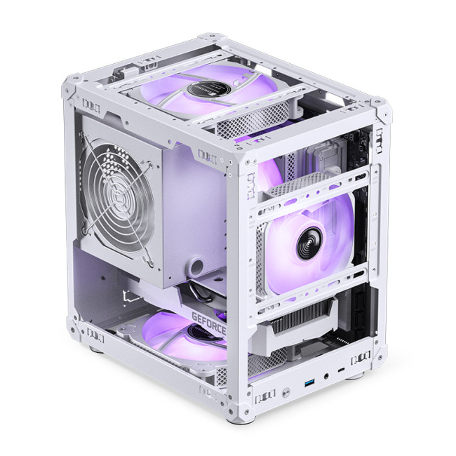 Корпус без блока питания JONSBO C6-ITX White Корпус без блока питания JONSBO C6-ITX White
