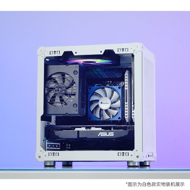 Корпус без блока питания JONSBO C6-ITX White Корпус без блока питания JONSBO C6-ITX White