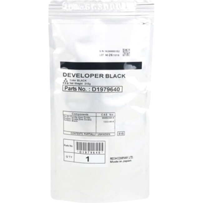 Девелопер чёрный Ricoh D1979641 Девелопер чёрный Ricoh D1979641