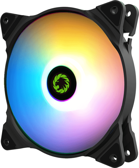 Кулер для корпуса ПК Gamemax FN-12Rainbow-C2