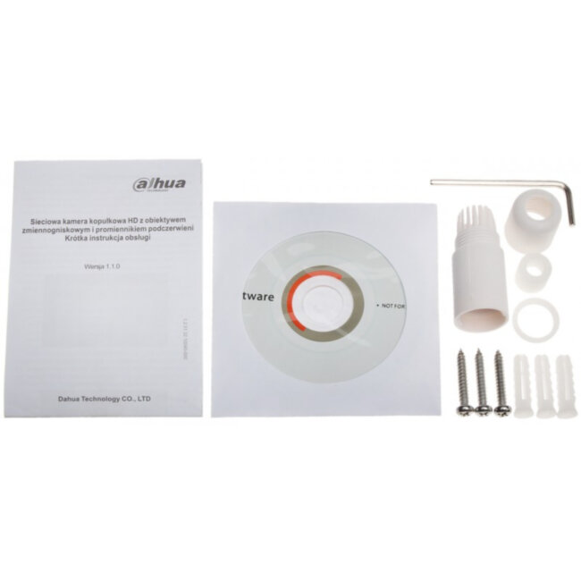 Видеокамера IP Уличная купольная 2Mп Dahua DH-IPC-HDBW2231RP-ZS Видеокамера IP Уличная купольная 2Mп Dahua DH-IPC-HDBW2231RP-ZS