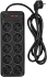 Сетевой фильтр-удлинитель PowerCom SP-10 USB2A1CB 3.0M