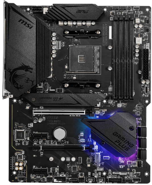 Материнская плата MSI MPG B550 GAMING PLUS