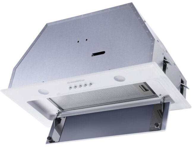 Кухонная вытяжка MAUNFELD Maunfeld TRAPEZE 601GG WHITE Кухонная вытяжка MAUNFELD Maunfeld TRAPEZE 601GG WHITE
