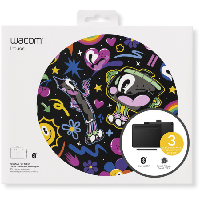 Графический планшет Wacom Intuos S Bluetooth Black Графический планшет Wacom Intuos S Bluetooth Black