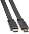 Кабель HDMI 19M/M ,плоский,ver. 2.0, 4K@60 Hz 1m VCOM <CG522F-1M> VCOM HDMI (m) - HDMI (m) 1м