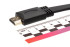 Кабель HDMI 19M/M ,плоский,ver. 2.0, 4K@60 Hz 1m VCOM <CG522F-1M> VCOM HDMI (m) - HDMI (m) 1м