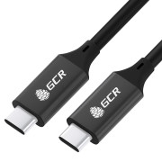 GCR Кабель USB 3.1 (USB 3.2 Gen 2) Type C-С, 3.0m, 100W/20V/5A, M/M, 10 Гбит/с, TPE, AL сase черный, черный, GCR-54073 Greenconnect GCR-54073 GCR Кабель USB 3.1 (USB 3.2 Gen 2) Type C-С, 3.0m, 100W/20V/5A, M/M, 10 Гбит/с, TPE, AL сase черный, черный, GCR-54073 Greenconnect GCR-54073