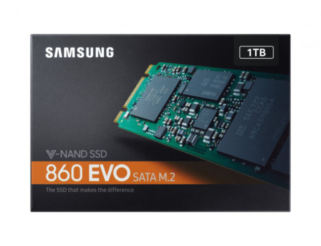 Твердотельный накопитель Samsung 860 EVO MZ-N6E1T0BW