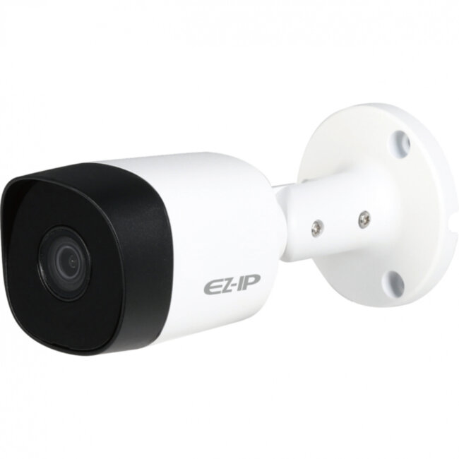 Видеокамера HDCVI купольная, 1/2.7" 1Мп КМОП25к/с при 720P3.6мм объектив20м ИК, Smart IR, ICR, OSD, 4в1(CVI/TVI/AHD/CVBS)пластиковый корпус Камера видеонаблюдения HD-CVI уличная EZ-IP by Dahua EZ-HAC-T1A21P-0360B
