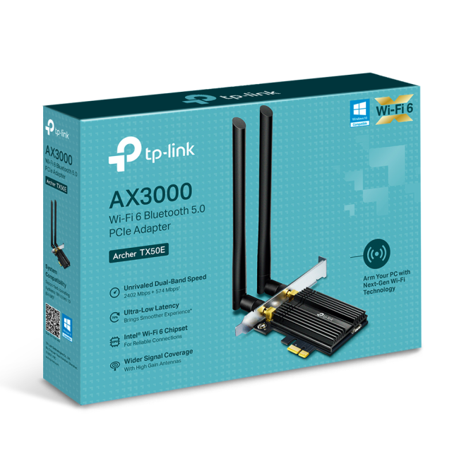 Сетевой адаптер TP-Link Archer TX50E