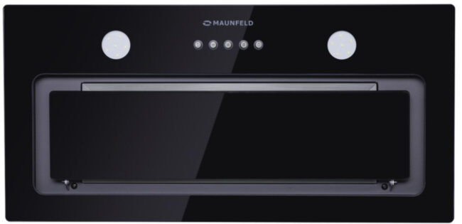 Кухонная вытяжка MAUNFELD Maunfeld TRAPEZE 601GG BLACK Кухонная вытяжка MAUNFELD Maunfeld TRAPEZE 601GG BLACK