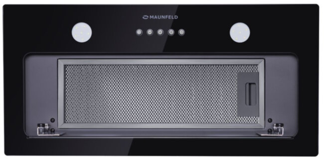 Кухонная вытяжка MAUNFELD Maunfeld TRAPEZE 601GG BLACK Кухонная вытяжка MAUNFELD Maunfeld TRAPEZE 601GG BLACK