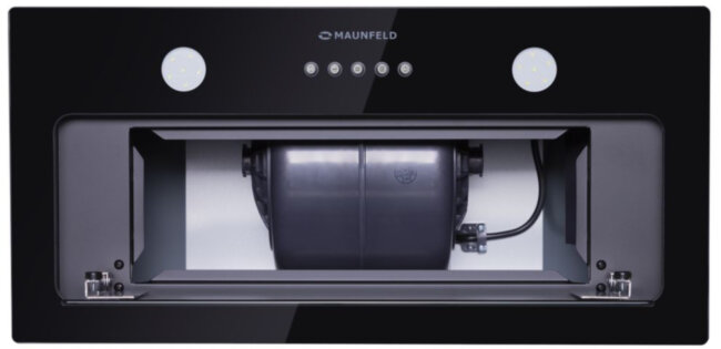 Кухонная вытяжка MAUNFELD Maunfeld TRAPEZE 601GG BLACK Кухонная вытяжка MAUNFELD Maunfeld TRAPEZE 601GG BLACK