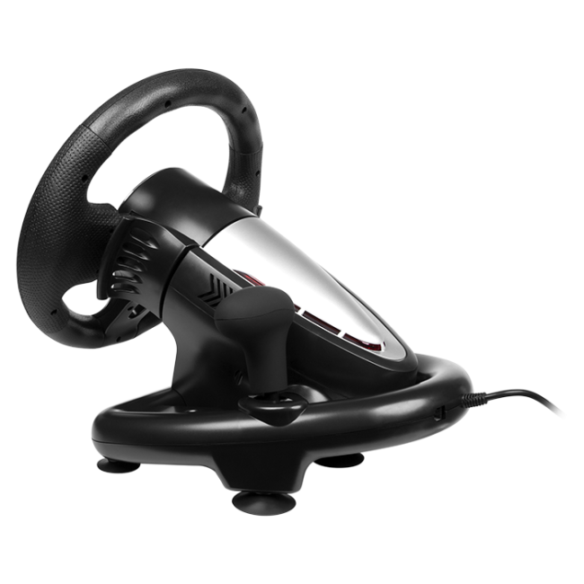 Руль SVEN GC-W700 (педали, вибро, скоба, лепестки, АКПП, D-pad, 12 кл, резин. вставки, PC/Xinput) Sven SV-017996 Руль SVEN GC-W700 (педали, вибро, скоба, лепестки, АКПП, D-pad, 12 кл, резин. вставки, PC/Xinput) Sven SV-017996