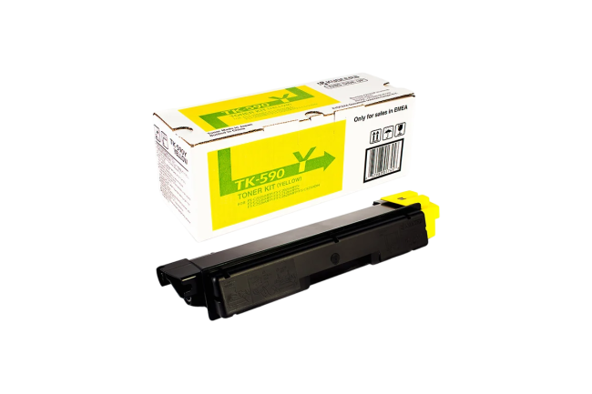 TK-590Y Тонер-картридж жёлтый M6026/6526cdn Kyocera 1T02KVANL0