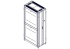 Шкаф Systeme Electric, серия Uniprom, 48U-600/1070, боковые панели 4шт, черный SYSTEME ELECTRIC UR3107