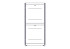 Шкаф Systeme Electric, серия Uniprom, 48U-600/1070, боковые панели 4шт, черный SYSTEME ELECTRIC UR3107