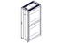 Шкаф Systeme Electric, серия Uniprom, 48U-600/1070, боковые панели 4шт, черный SYSTEME ELECTRIC UR3107