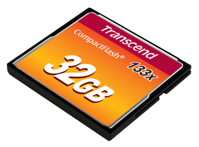 Карта памяти Transcend CompactFlash 133 32GB Карта памяти Transcend CompactFlash 133 32GB