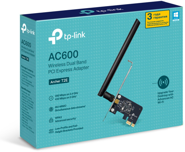 Адаптер Wi-Fi TP-Link Archer T2E