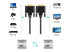 Кабель DVI-D to DVI-D (25M -25M) 2 фильтра, CU, 1,8м, TV-COM <DCG150V-1.8M> TV-COM DVI-D (m) - DVI-D (m) 1.8м