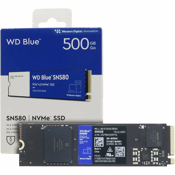 Твердотельный накопитель WD WDS500G3B0E