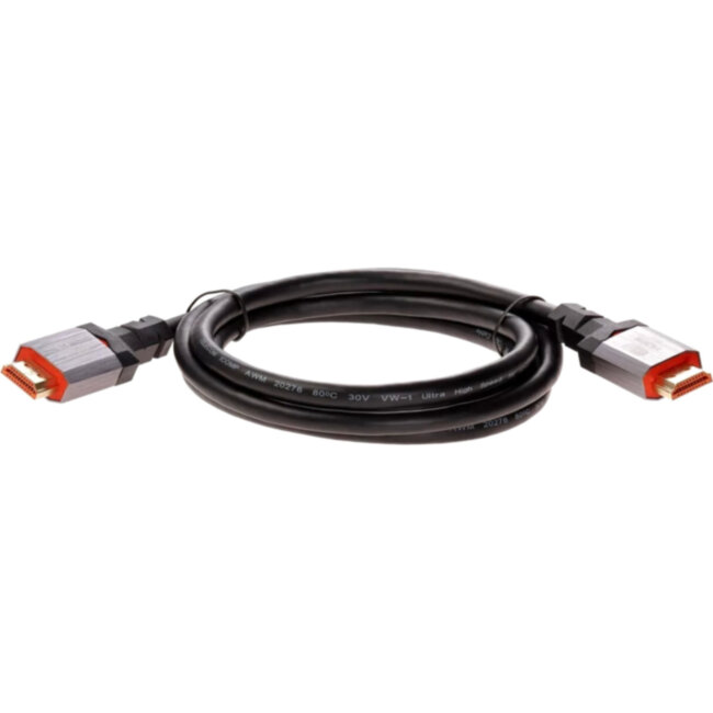 Кабель HDMI 19M/M,ver. 2.1, 8K@60 Hz 1.5m метал разъемы, Telecom <TCG365-1.5M> VCOM TCG365-1.5M